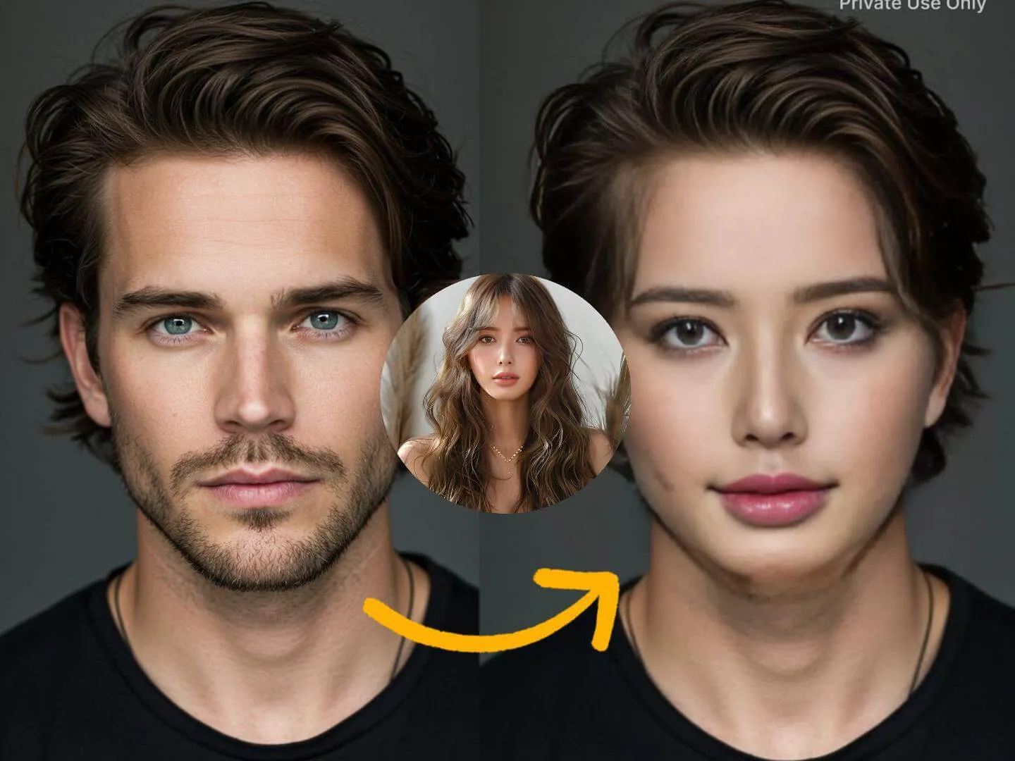 Gender Face Swap